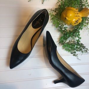 Cole Haan NikeAir black kitten heel shoes